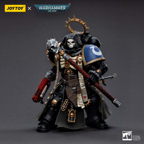 JOYTOY JT5567 Warhammer 40k 1: 18 Ultramarines Primaris Chaplain Brother Varus