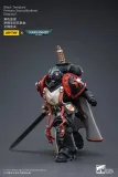JOYTOY Warhammer 40k 1: 18 Black Templars Marshal Primaris Sword Brethren and Emperors Champion