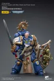 JOYTOY JT6465 Warhammer 40k 1: 18 Ultramarines Primaris Captain with Relic Shield and Power Sword