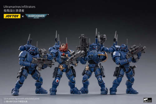 JOYTOY JT1293 Warhammer 40k 1: 18 Warhammer ULTRAMARINES INFILTRATORS