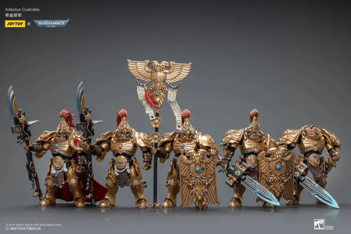 JOYTOY Warhammer 40k 1: 18 Adeptus Custodes
