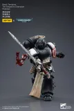 JOYTOY Warhammer 40k 1: 18 Black Templars Marshal Primaris Sword Brethren and Emperors Champion