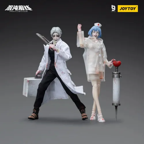 JOYTOY 1:12 FRONTLINE CHAOS Dark Doctor and Mad Nurse