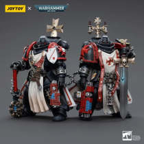 JOYTOY Warhammer 40k 1: 18 Black Templars Sword Brethren Brother