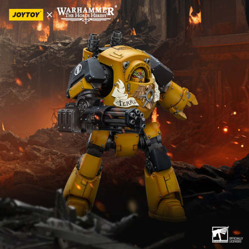 JOYTOY JT9411 Warhammer The Horus Heresy 1: 18 Imperial Fists Contemptor Dreadnought