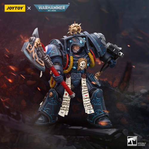 JOYTOY JT9794 Warhammer 40k 1: 18 Ultramarines Librarian in Terminator Armour