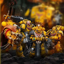 JOYTOY Warhammer 40k 1: 18 Imperial Fists