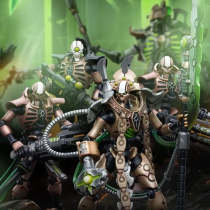 JOYTOY Warhammer 40k 1: 18 Necrons Szarekhan Dynasty