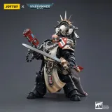 JOYTOY Warhammer 40k 1: 18 Black Templars Marshal Primaris Sword Brethren and Emperors Champion