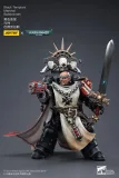 JOYTOY Warhammer 40k 1: 18 Black Templars Marshal Primaris Sword Brethren and Emperors Champion
