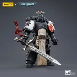 JOYTOY Warhammer 40k 1: 18 Black Templars Marshal Primaris Sword Brethren and Emperors Champion