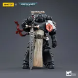 JOYTOY Warhammer 40k 1: 18 Black Templars Marshal Primaris Sword Brethren and Emperors Champion