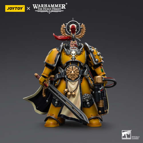 JOYTOY JT9138 Warhammer The Horus Heresy 1: 18 Imperial Fists Legion Praetor with Power Sword