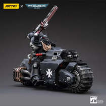 JOYTOY Warhammer 40k 1: 18 Space Marines Black Templars Outriders Brother Valtus