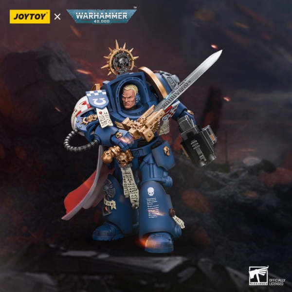 JOYTOY JT9916 Warhammer 40k 1: 18 Ultramarines Terminator Captain Severus Agemman