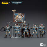 JOYTOY Warhammer 40k 1: 18 Astra Militarum Tempestus Scions Command Squad 55th Kappic Eagles