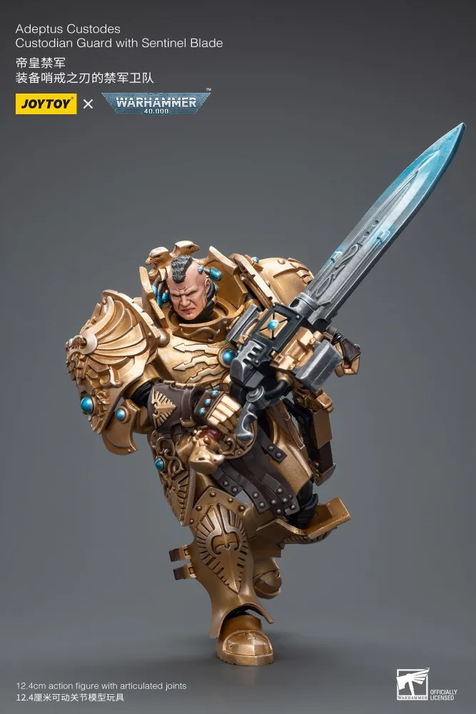 JOYTOY Warhammer 40k 1: 18 Adeptus Custodes