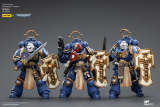 JOYTOY Warhammer 40k 1: 18 Space Marines Ultramarines Bladeguard Veterans