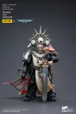 JOYTOY Warhammer 40k 1: 18 Black Templars Marshal Primaris Sword Brethren and Emperors Champion
