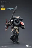 JOYTOY Warhammer 40k 1: 18 Black Templars Marshal Primaris Sword Brethren and Emperors Champion