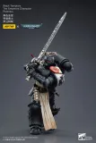 JOYTOY Warhammer 40k 1: 18 Black Templars Marshal Primaris Sword Brethren and Emperors Champion