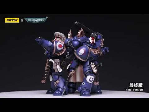 JOYTOY JT3037 Warhammer 40k 1: 18 Ultramarines Primaris Lieutenant Horatius