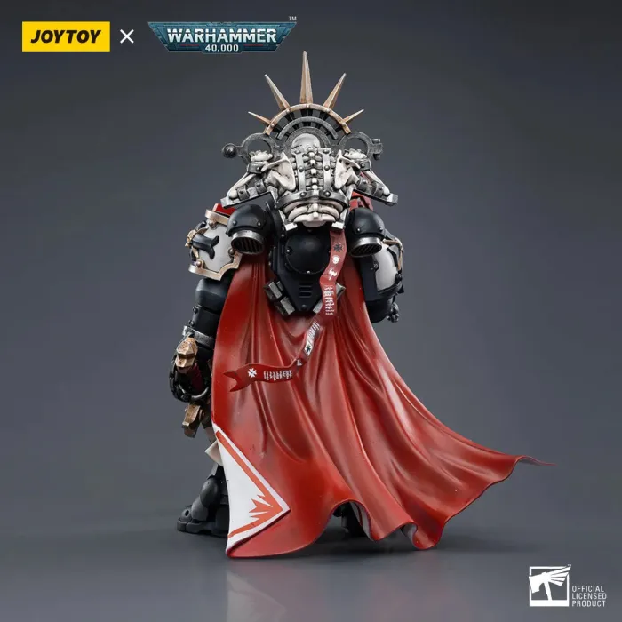 JOYTOY Warhammer 40k 1: 18 Black Templars Marshal Primaris Sword Brethren and Emperors Champion