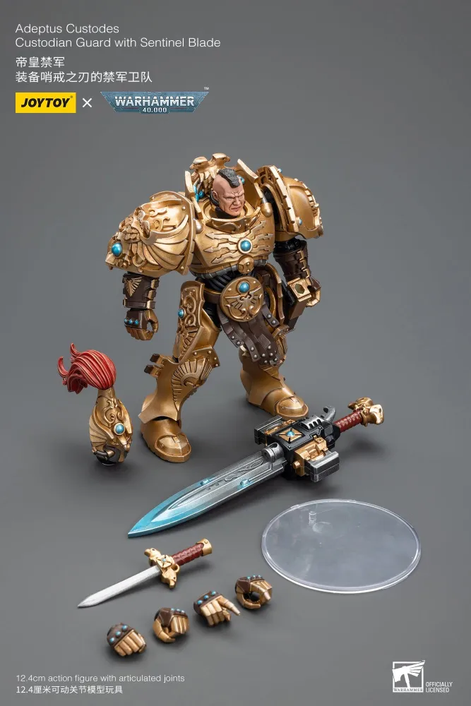 JOYTOY Warhammer 40k 1: 18 Adeptus Custodes