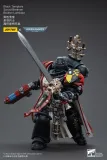 JOYTOY Warhammer 40k 1: 18 Black Templars Sword Brethren Brother