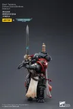 JOYTOY Warhammer 40k 1: 18 Black Templars Marshal Primaris Sword Brethren and Emperors Champion