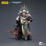 JOYTOY Warhammer 40k 1: 18 Black Templars Marshal Primaris Sword Brethren and Emperors Champion