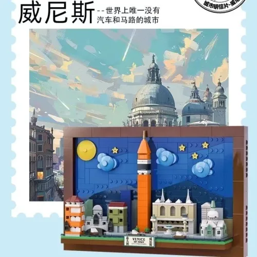 WANGE 4928 City Postcards-Venice