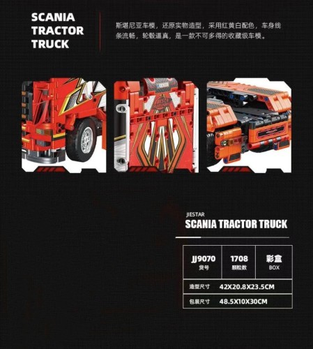 JIE STAR JJ9070 Scania Tractor Truck