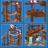 Mould King 11013 Double Helix Roller Coaster