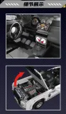Mould King 10031 Rolls-Royce Wraith