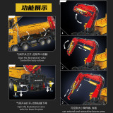 Mould King 17050 Actros Self-Loading Crane