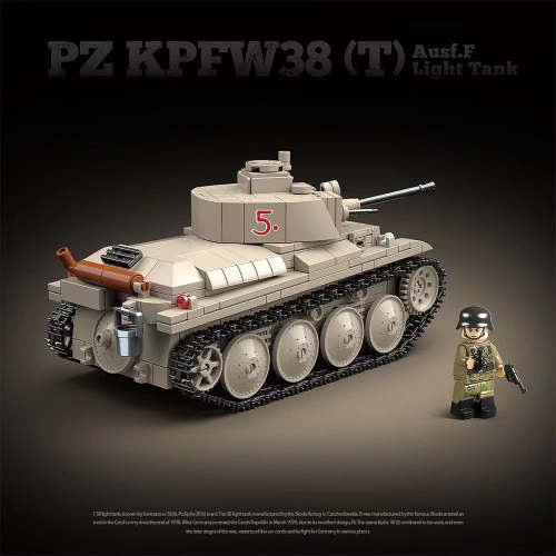 Quan Guan 100285 PZ KPFW38(T) Ausf.F Light Tank