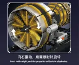 Mould King 10141 Aircraft Engine