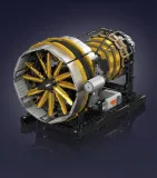 Mould King 10141 Aircraft Engine