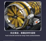 Mould King 10141 Aircraft Engine