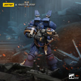 JOYTOY Warhammer 40k Space Marine 2 1: 18 Ultramarines Lieutenant Titus, Sergeant Gadriel and Brother Chairon