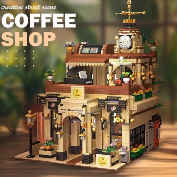 JIE STAR 89120 Cafe (with QR code light line)