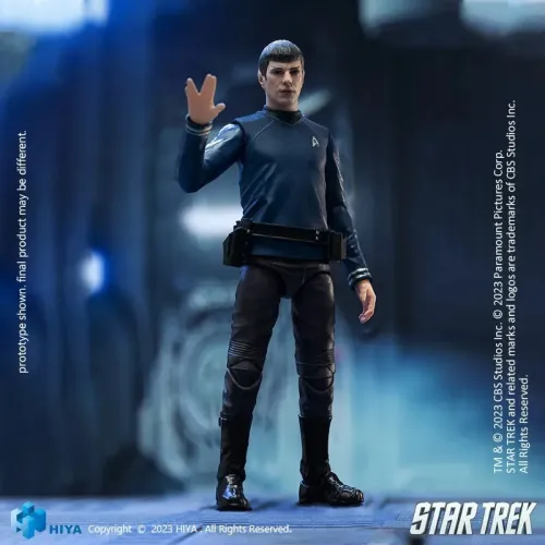 HIYA EMS0256 Exquisite Mini 1/18 Star Trek 2009 Spock