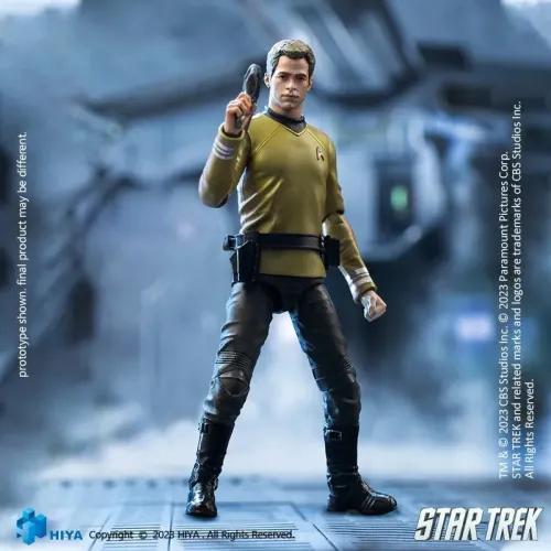 HIYA EMS0255 Exquisite Mini 1/18  Star Trek 2009 Kirk