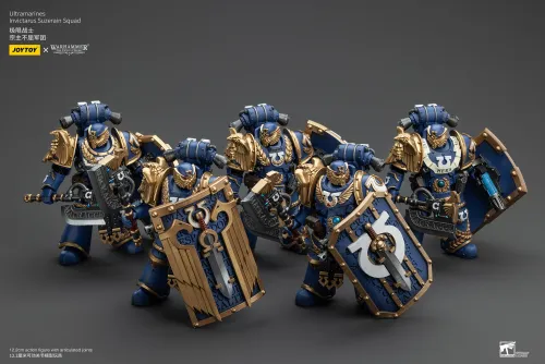 JOYTOY Warhammer The Horus Heresy Ultramarines Invictarus Suzerain Squad