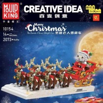 Mould King 10154 Santa sleigh
