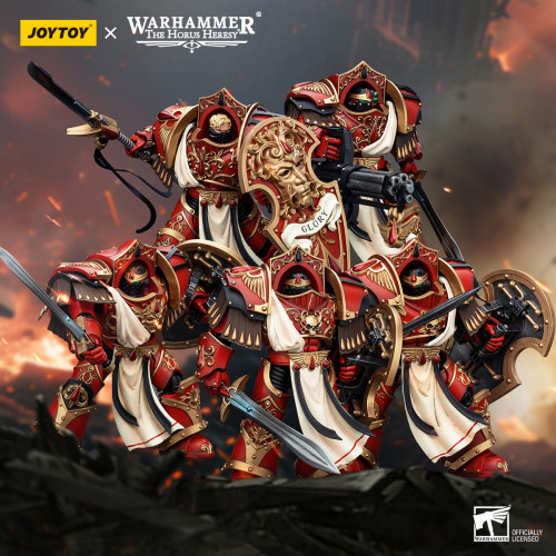 JOYTOY Warhammer 40k 1: 18 Blood Angels Crimson Paladins Squad