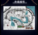 Mould King 12029 Christmas Train Fun Park