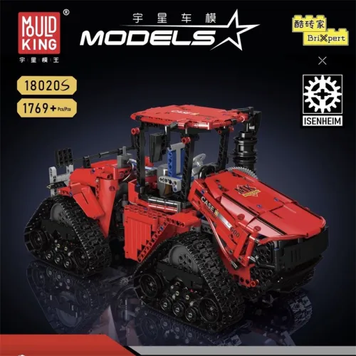 Mould King 18020S Pneumatic Crawler Tractor