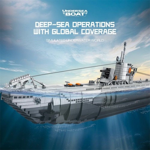 Reobrix 33050 Undersea Boat Next-Generation Strategic U-Type Submarine